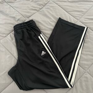 Adidas Kids Black Track Pants